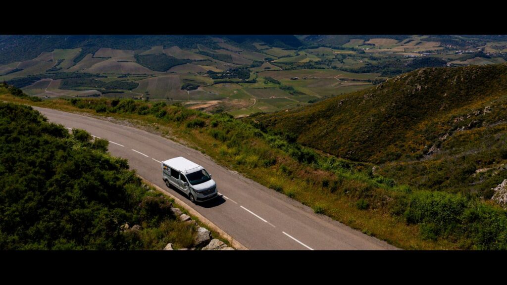 miniature corsica rent van film promotionnel a